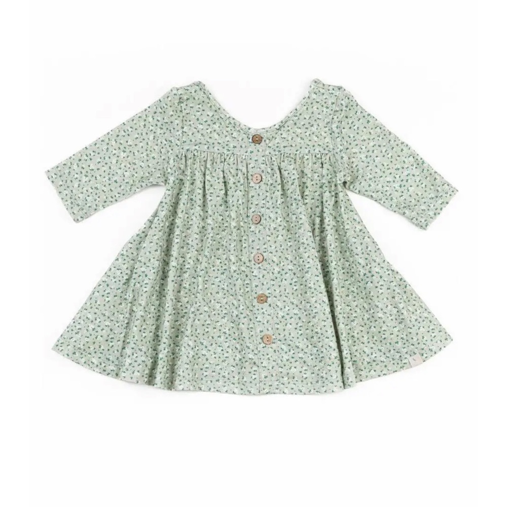 Omi Jo Well Dressed Wolf Childhood Dress Winter Sage Floral NWT